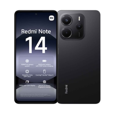 Redmi Note 14 4G 8GB Ram 256GB Storage Black