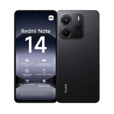 Redmi Note 14 4G 8GB Ram 256GB Storage Black