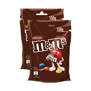 M&amp;M'S Chocolate Bag Twin 150gx2Pieces