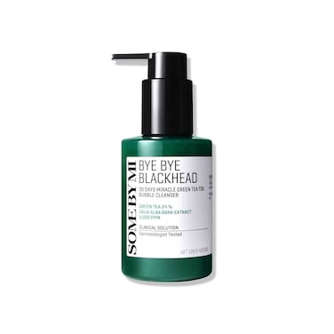Somebymi Bye Bye Blackhead 30 Days Miracle Green Tea Tox Bubble Cleanser 120g