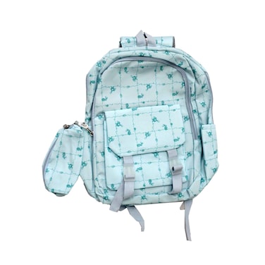 Tj Bags Polyester Backpack Set 46x30x22cm, Blue