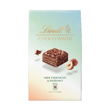 Lindt Choco Wafer Milk Chocolate &amp; Hazelnut 135g