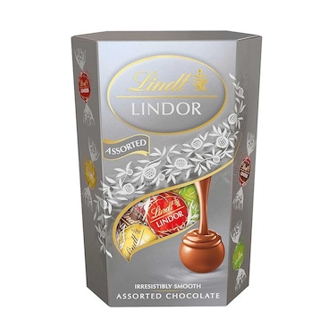 Lindt Lindor Silver Assorted Chocolate 200g
