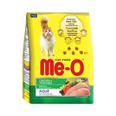مي-أو طعام جاف للقطط البالغة بالدجاج والخضروات 7 كجم