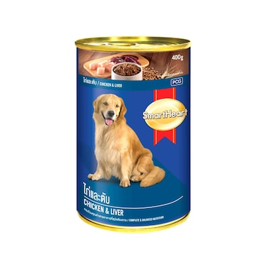 سمارت هارت علبة طعام للكلاب البالغة كبد الدجاج 400 جرام