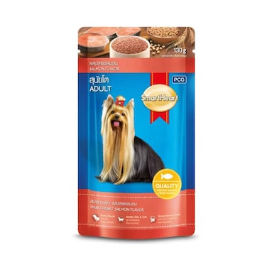 سمارت هارت طعام الكلاب بسمك السلمون 130 جرام