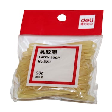 Deli Rubber Band In Eco Pack 60g
