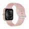 Swiss Military Alps 4 Smartwatch Rose Gold with Pink Silicon Strap