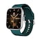 Swiss Military Alps 4 Smartwatch Black with Green Silicon Strap