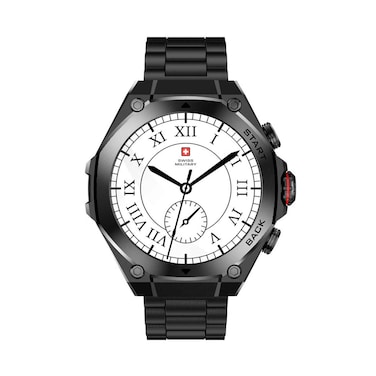 Swiss Military DOM 6 Smartwatch Black With Gunmetal Strap