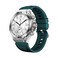 Swiss Military DOM 6 Smartwatch Silver With Green Silicone Strap