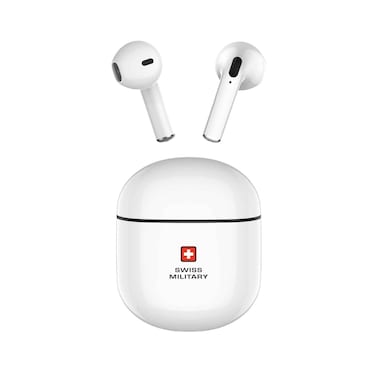 Swiss Military True Wireless Earbuds Victor White