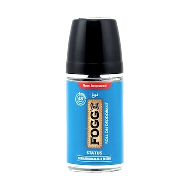 Fogg Deodorant Roll On Status 50ml