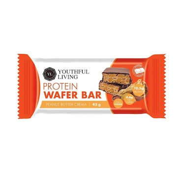 Youthful Living Protein Wafer Bar Peanut Butter Cream 45g