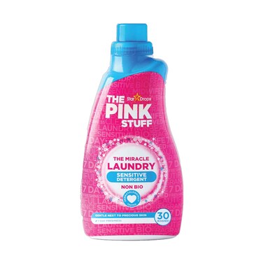 Star Drops The Pink Stuff The Miracle Laundry Non Bio Sensitive Liquid Detergent 960ml
