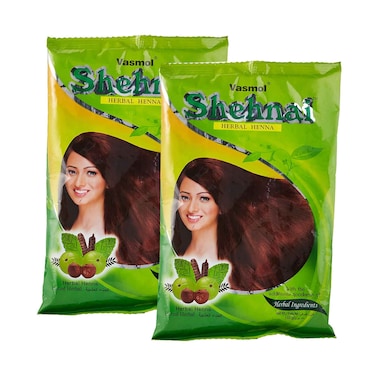 Vasmol Shehnai Herbal Henna Assorted 500gx2 Pieces