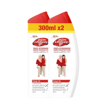 Lifebuoy Body Wash Normal with Mulitvitamins 300mlx2 Pieces