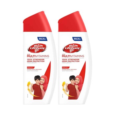 Lifebuoy Body Wash Normal with Mulitvitamins 300mlx2 Pieces
