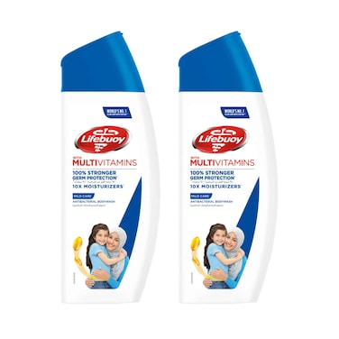 Lifebuoy Body Wash Mildcare with Multivitamins 300mlx2 Pieces