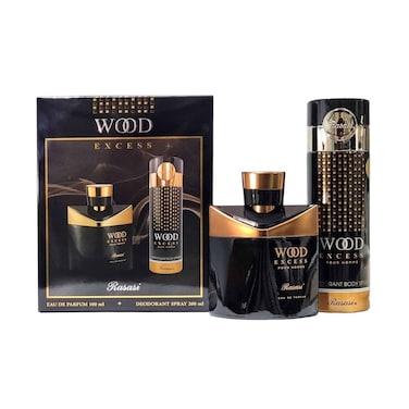 Rasasi Wood Women Eau De Parfum 100ml + Deodorant Spray 200ml