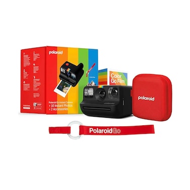 Polaroid Go Instant Camera + 16 Instant Photos + 2 Accessories