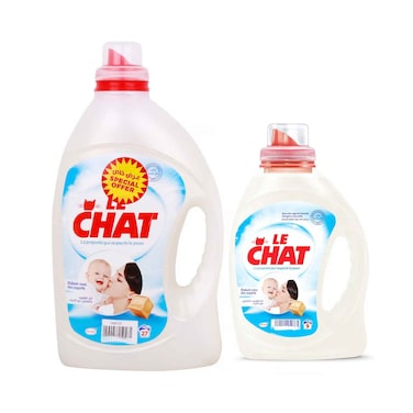 Le Chat Gel Sensitive&nbsp;Laundry Detergent 2.5L+1L