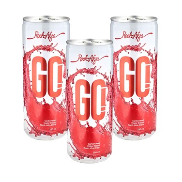 Rooh afza Carbonated Drink 250mlx3 Pieces