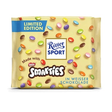 شوكولاتة ريتر سبورت سمارتيز البيضاء إصدار محدود 100 جم