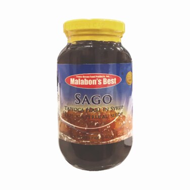 Malabons Best Sago Tpioca Pearl In Syrup 180g