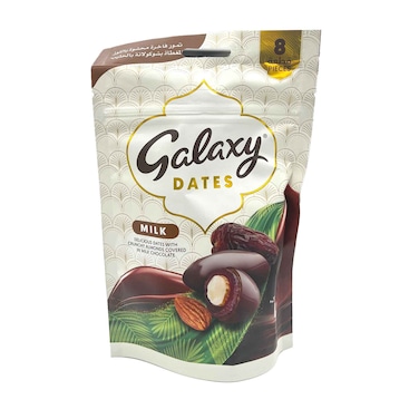 Galaxy Dates Milk Chocolate With Crunchy Almond 96g