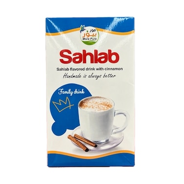 More Pure Sahlab Sahlab Flavored Drink With Cinnamon 250g