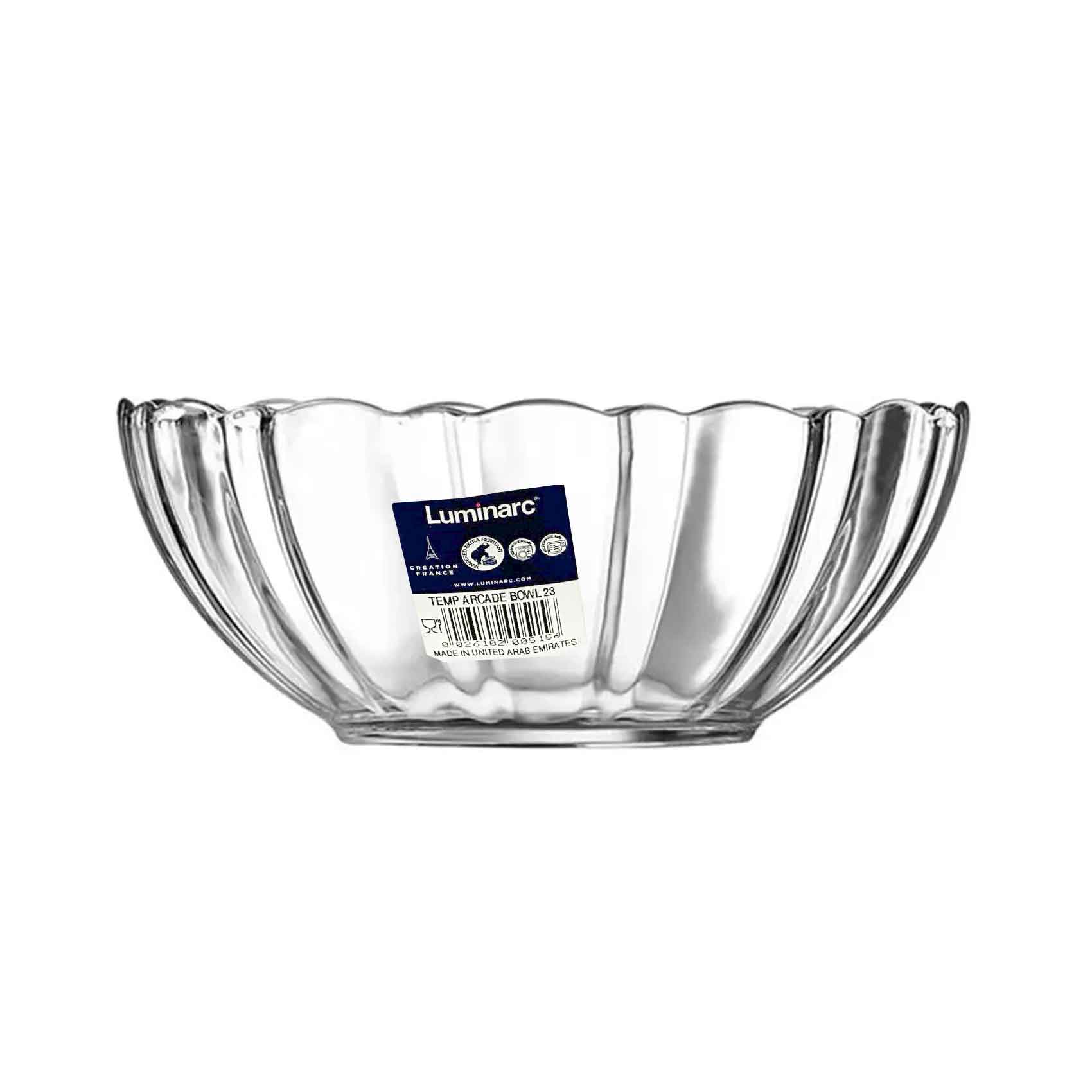 Luminarc ARC G4386 Keep 'n Bowl with lid, 2700 ml, glass