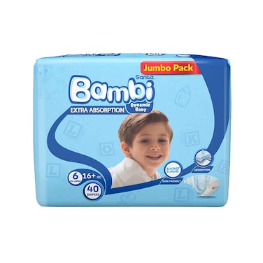 Sanita Bambi Baby Diapers Jumbo Pack xxl