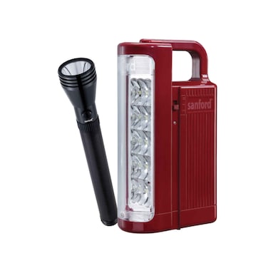 Sanford Sechargeable LED Search Light And Emergency Combo