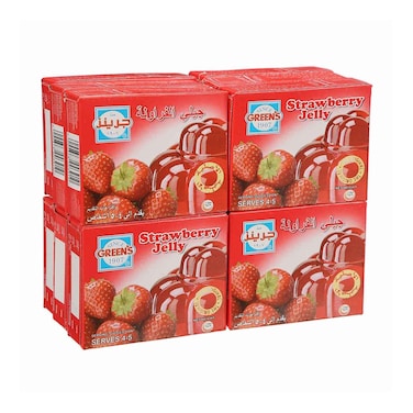 Greens Jelly Assorted 85gx12 Pieces
