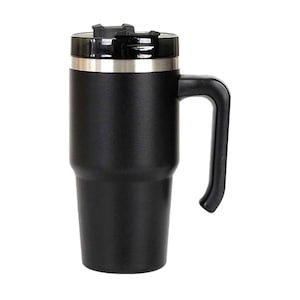 Sport Water Flask Black 30Oz
