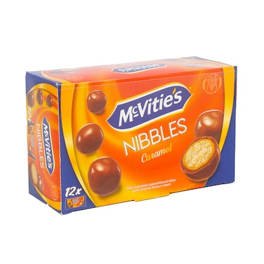 Mcvitie's Digestive Nibbles Caramel 12x 444g