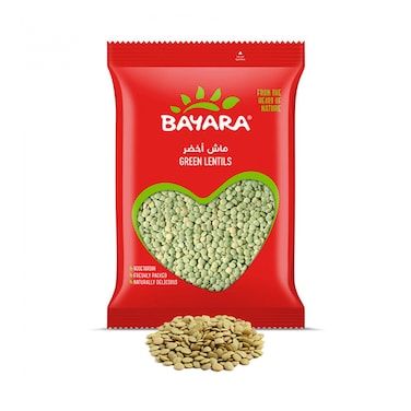 Bayara Green Lentils 1kg