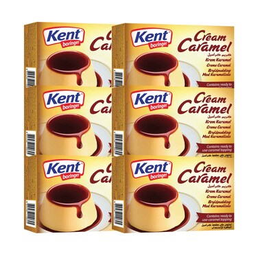 Kent Boringer Cream Caramel 50gx6 Pieces