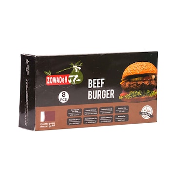 Zowadeh Frozen Beef Burger 400g