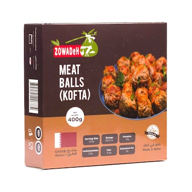 Zowadeh Frozen Meat Balls Kofta 400g