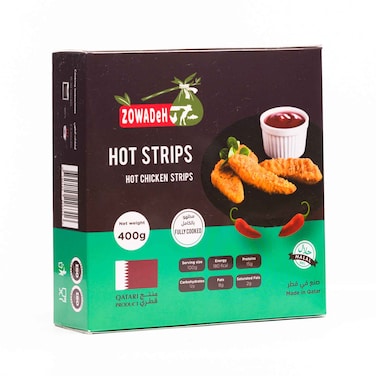 Zowadeh Frozen Hot Strips Hot Chicken Strips 400g