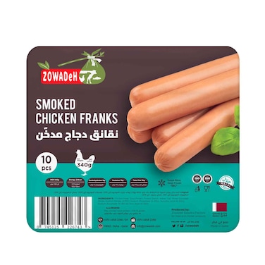 Zowadeh Frozen Chicken Franks 340g