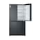 إل جي ثلاجة   ​​704 لتر، أسود GRB34FFCDB