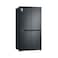 إل جي ثلاجة   ​​704 لتر، أسود GRB34FFCDB