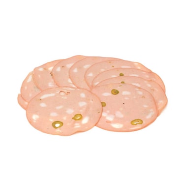 زوادة مرتديلا دجاج زيتون أخضر