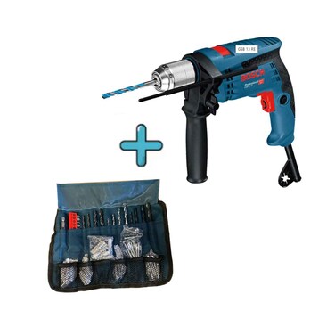 Bosch Impact Drill + Accessories Set