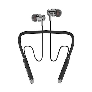 سمارتاكس بريميوم سماعات أذن لاسلكية بشريط حول الرقبة، لون أسود منحني