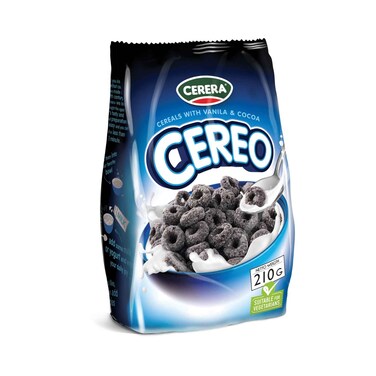 Cerera Cookie Flavour Cereals Cereo 210g