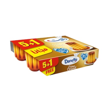 Danette Cr&egrave;me Caramel 80gx6 Pieces